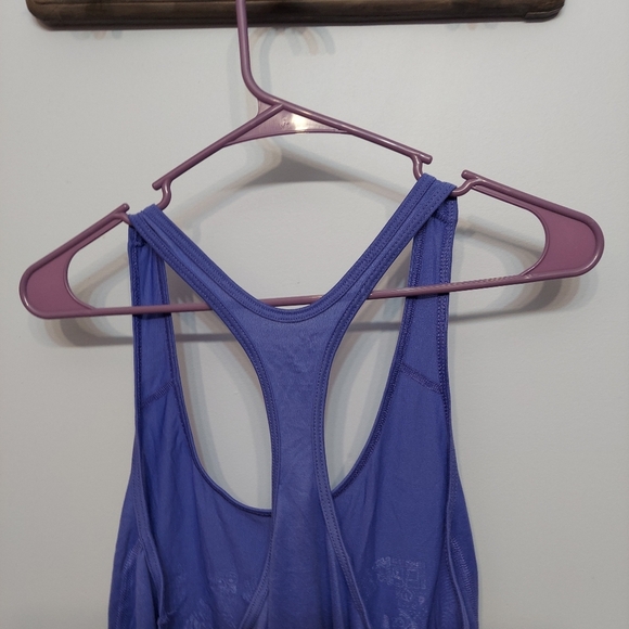 Old Navy RUN blue lg workout gym racerback - Picture 5 of 6